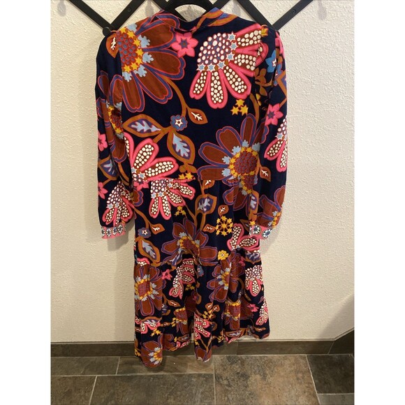 Boden Alba Cord Dress Floral Size 8 NWT *missing Belt - Picture 10 of 12